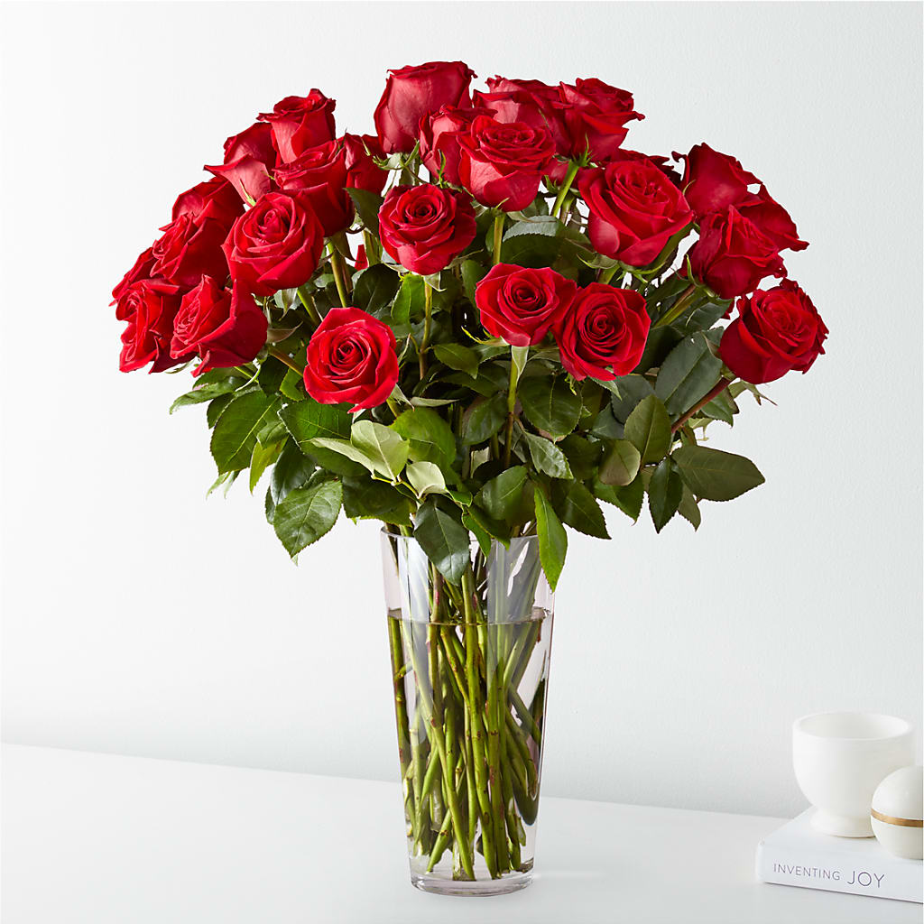 Long Stem Red Rose Bouquet – Fleuriste East Angus Et Maison Du Cadeau, East Angus PQ