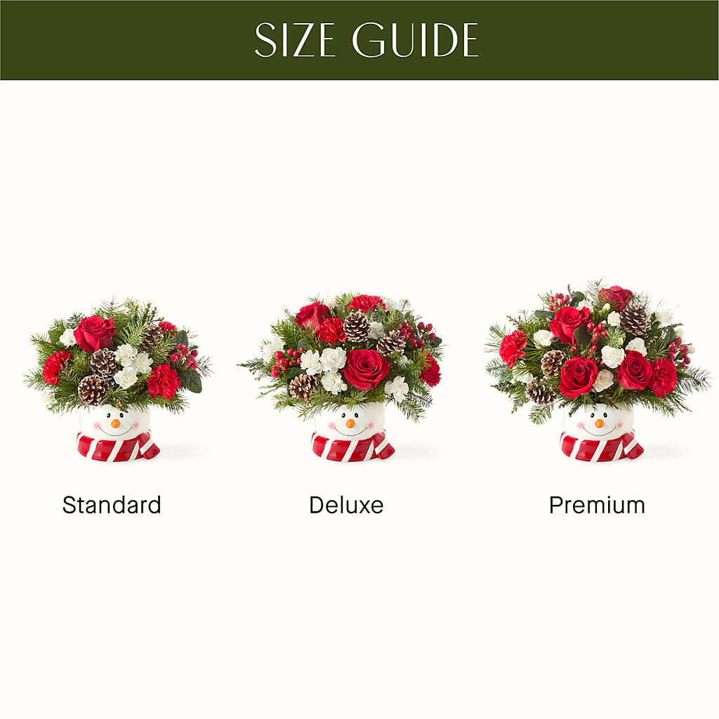 Jolly Snowman Bouquet – Fleuriste East Angus Et Maison Du Cadeau, East Angus PQ