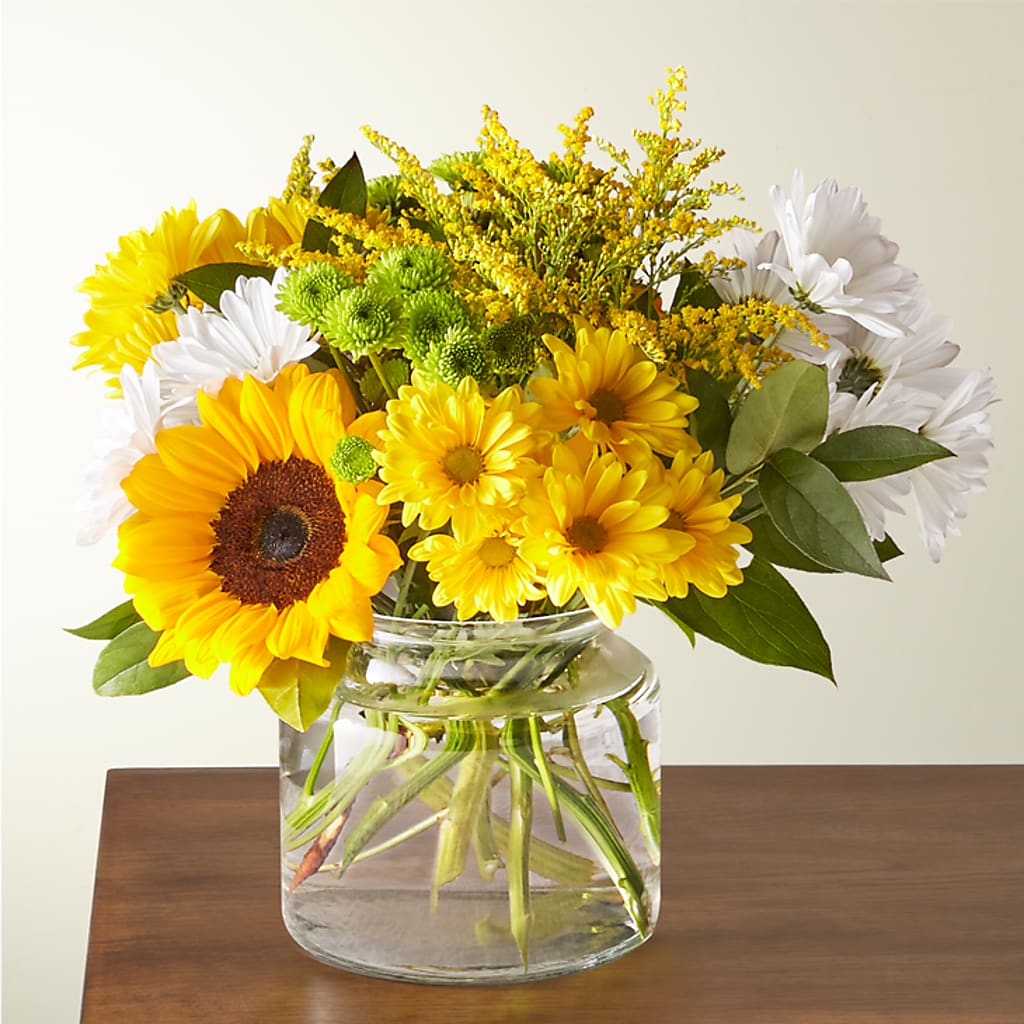 Hello Sunshine Bouquet – Fleuriste East Angus Et Maison Du Cadeau, East Angus PQ