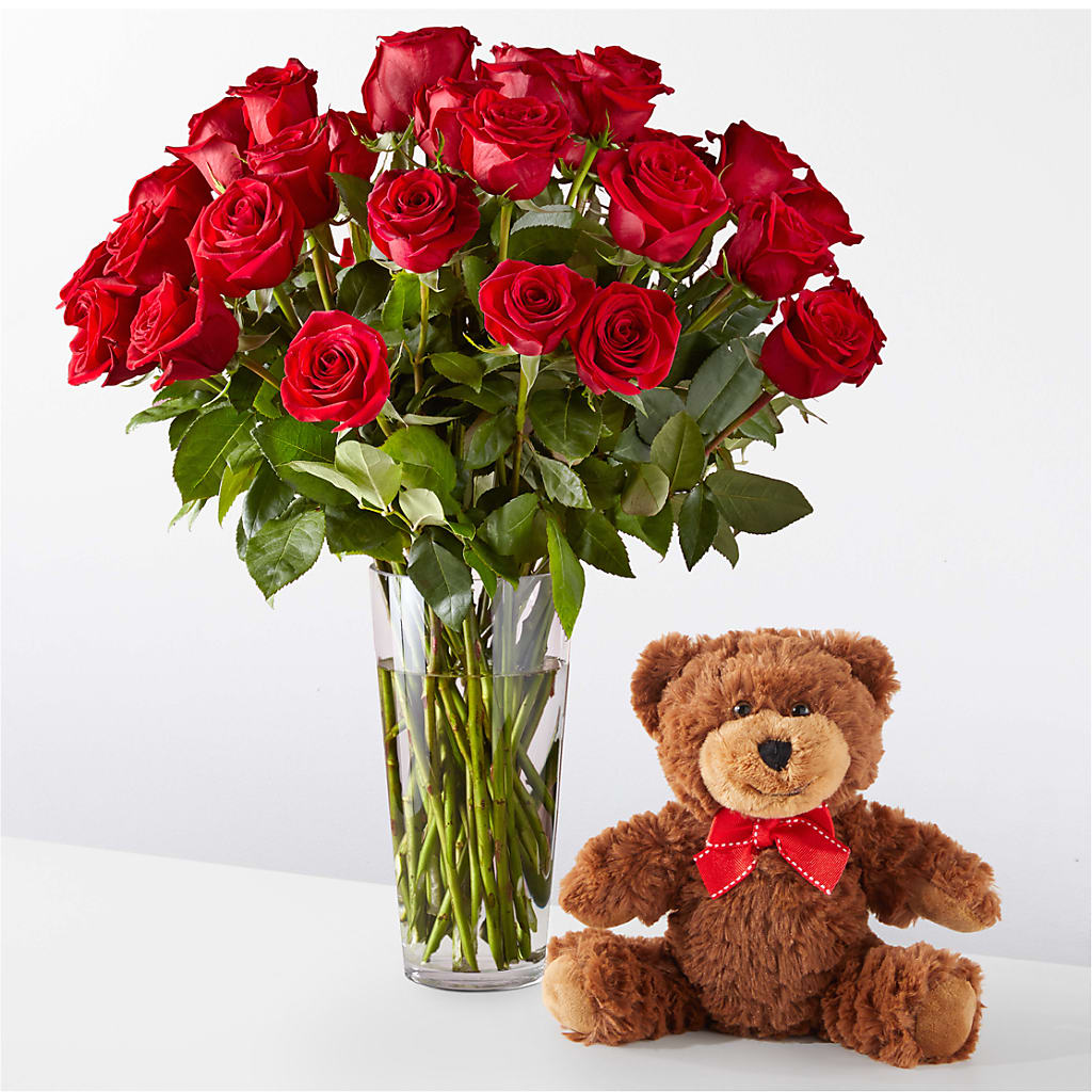 Romantic Long Stem Red Rose Bouquet Bundles – Fleuriste East Angus Et Maison Du Cadeau, East Angus PQ
