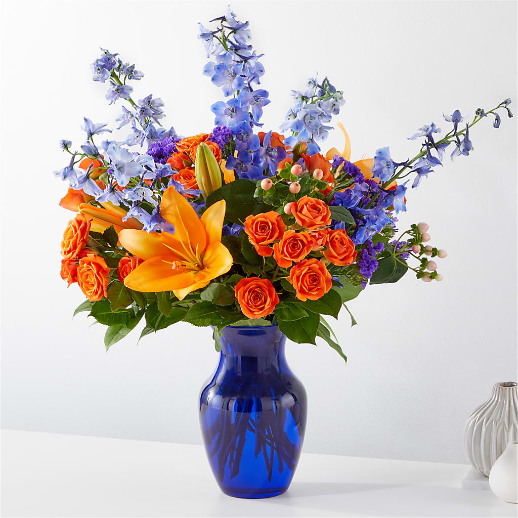 Radiant Citrus Bouquet – Fleuriste East Angus Et Maison Du Cadeau, East Angus PQ