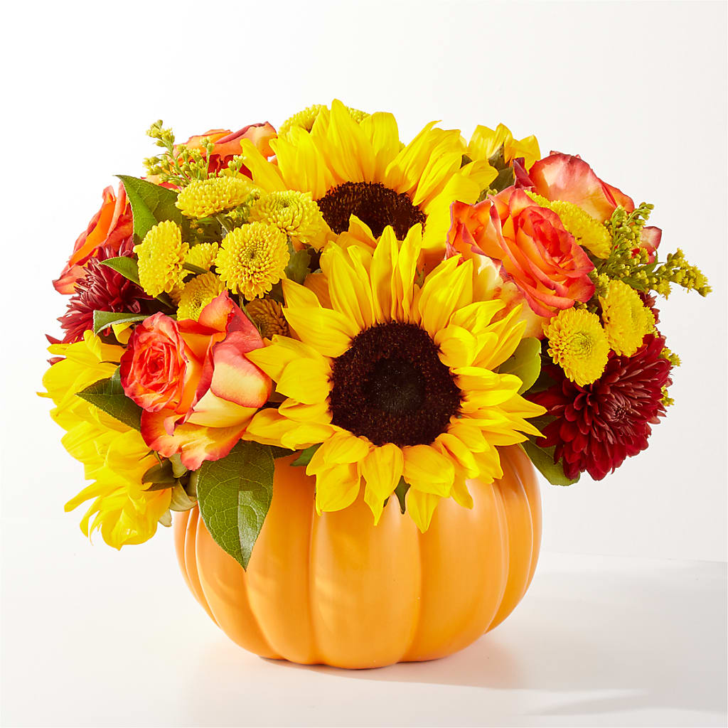 Golden Gourd Pumpkin Bouquet – Fleuriste East Angus Et Maison Du Cadeau, East Angus PQ