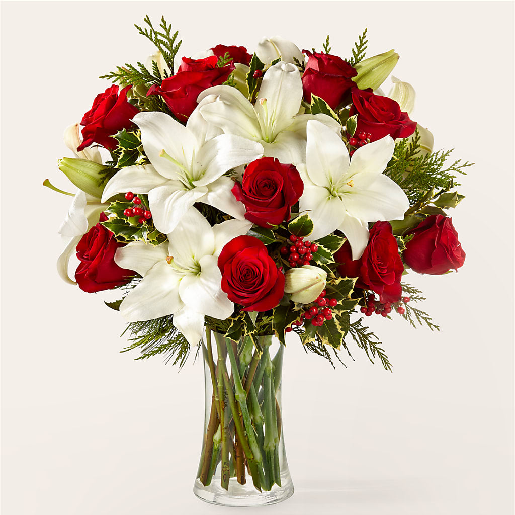 Sparkling Snowflakes Bouquet – Fleuriste East Angus Et Maison Du Cadeau, East Angus PQ