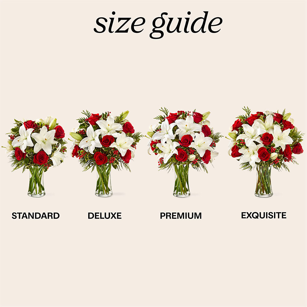 Sparkling Snowflakes Bouquet – Fleuriste East Angus Et Maison Du Cadeau, East Angus PQ