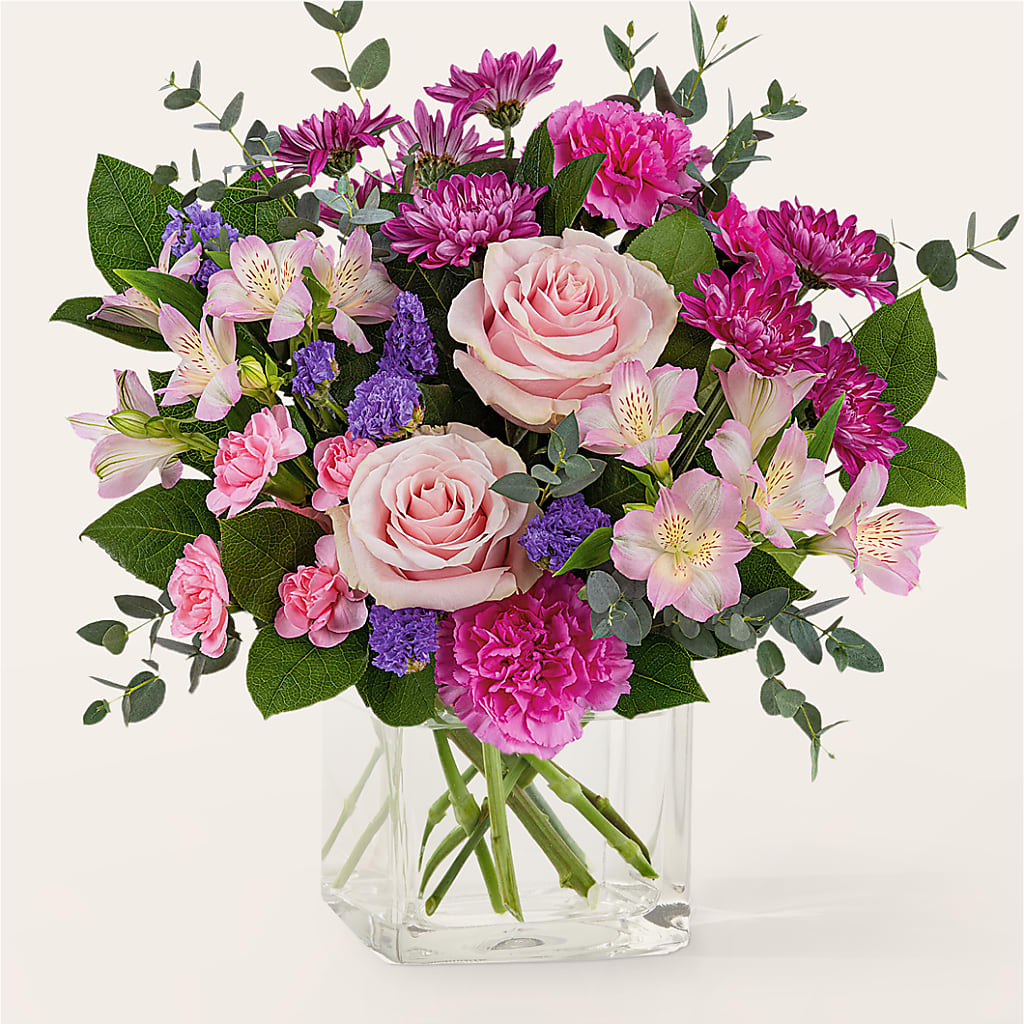 Rosy Radiance Bouquet – Fleuriste East Angus Et Maison Du Cadeau, East Angus PQ
