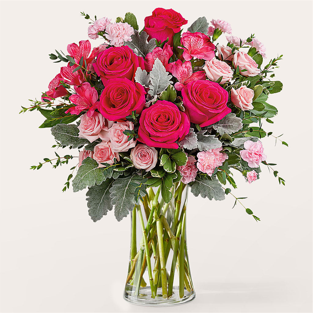 Tickled Pink Bouquet – Fleuriste East Angus Et Maison Du Cadeau, East Angus PQ