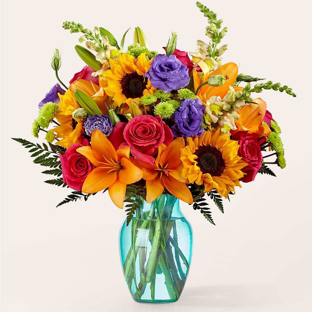 Double Rainbow Bouquet – Fleuriste East Angus Et Maison Du Cadeau, East Angus PQ