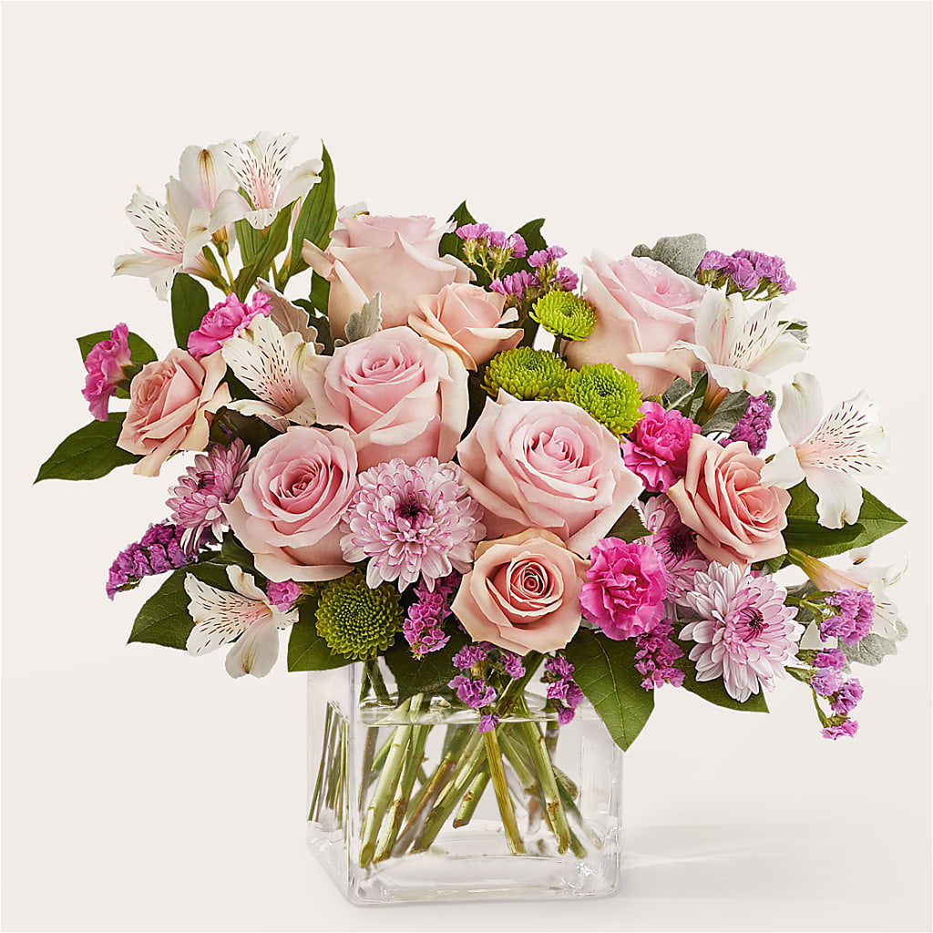 Pink Suede Bouquet – Fleuriste East Angus Et Maison Du Cadeau, East Angus PQ