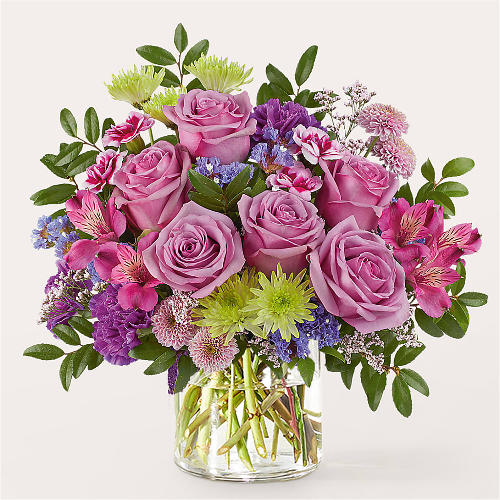 Glass Half Full Bouquet – Fleuriste East Angus Et Maison Du Cadeau, East Angus PQ