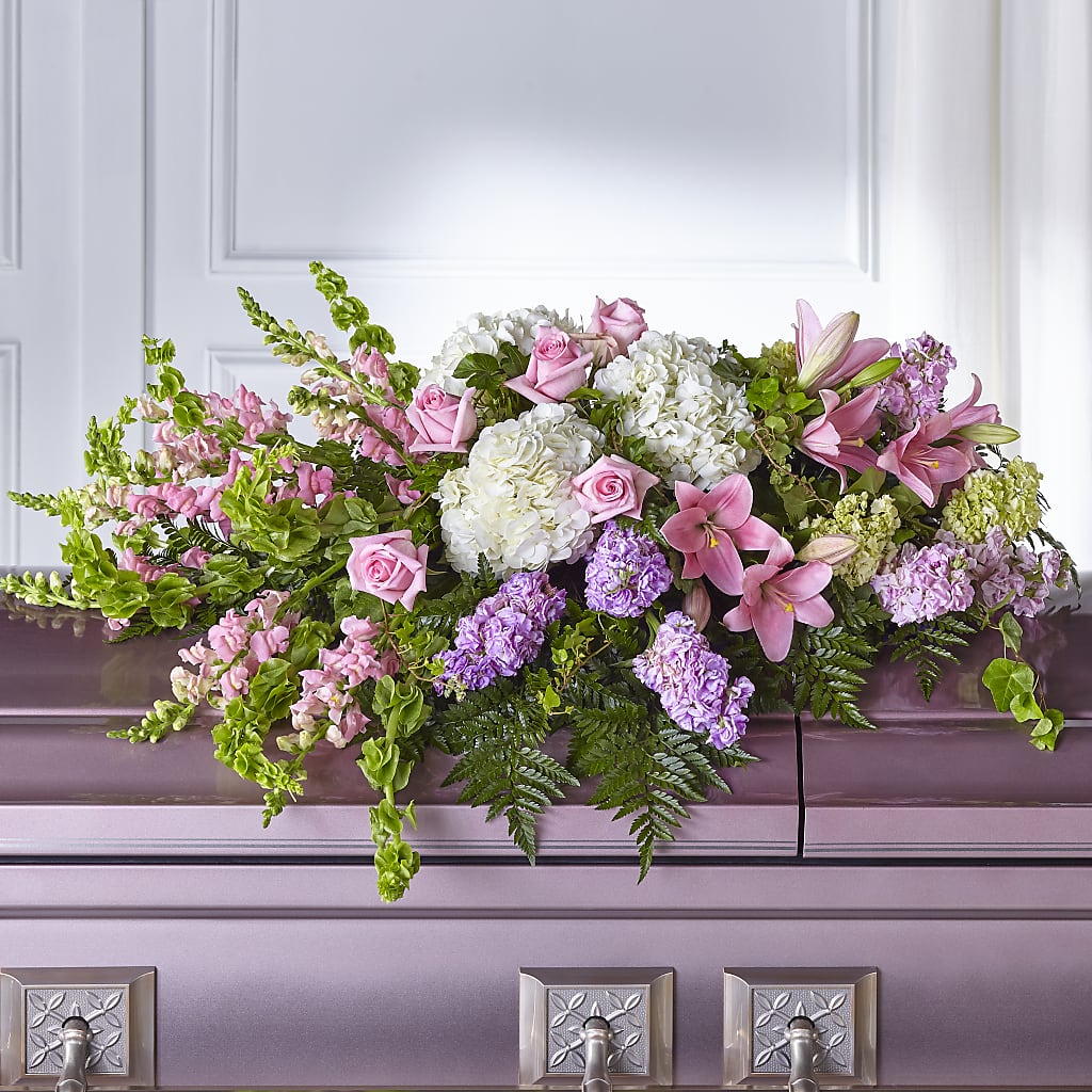 Life's Gratitude Casket Spray – Fleuriste East Angus Et Maison Du Cadeau, East Angus PQ