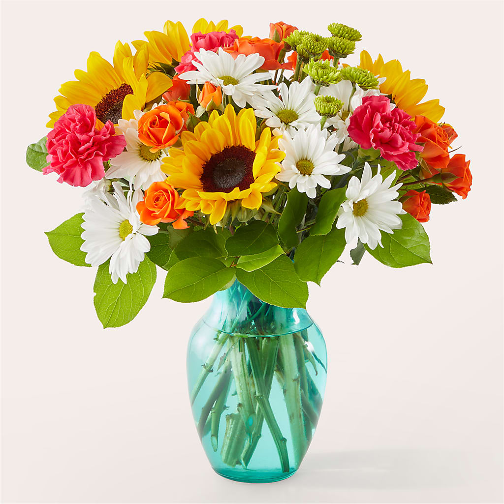 Sun-drenched Blooms Bouquet – Fleuriste East Angus Et Maison Du Cadeau, East Angus PQ