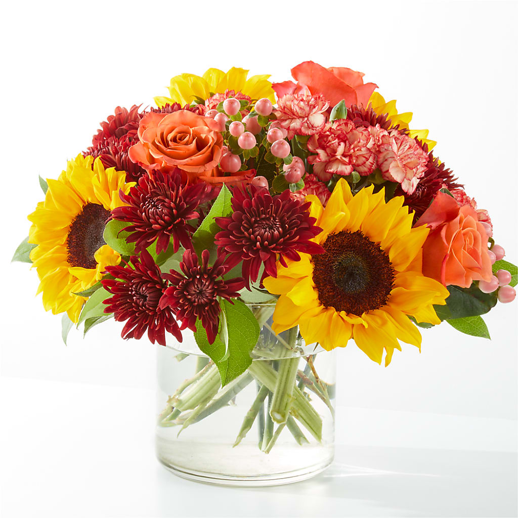 September Sunset Bouquet – Fleuriste East Angus Et Maison Du Cadeau, East Angus PQ