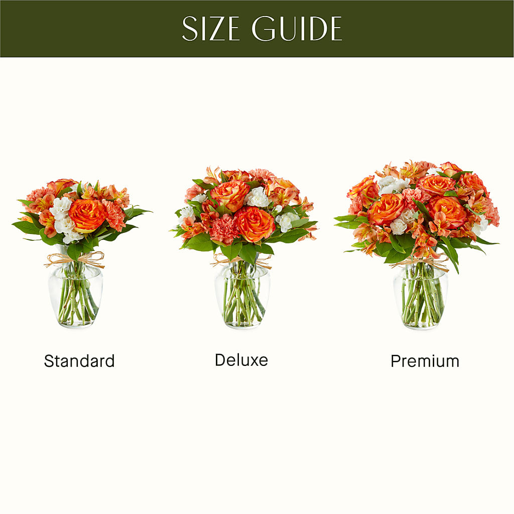 Apricot Glow Bouquet – Fleuriste East Angus Et Maison Du Cadeau, East Angus PQ