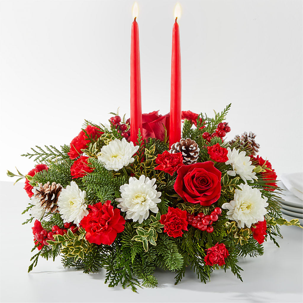 Holiday Soiree Centerpiece – Fleuriste East Angus Et Maison Du Cadeau, East Angus PQ