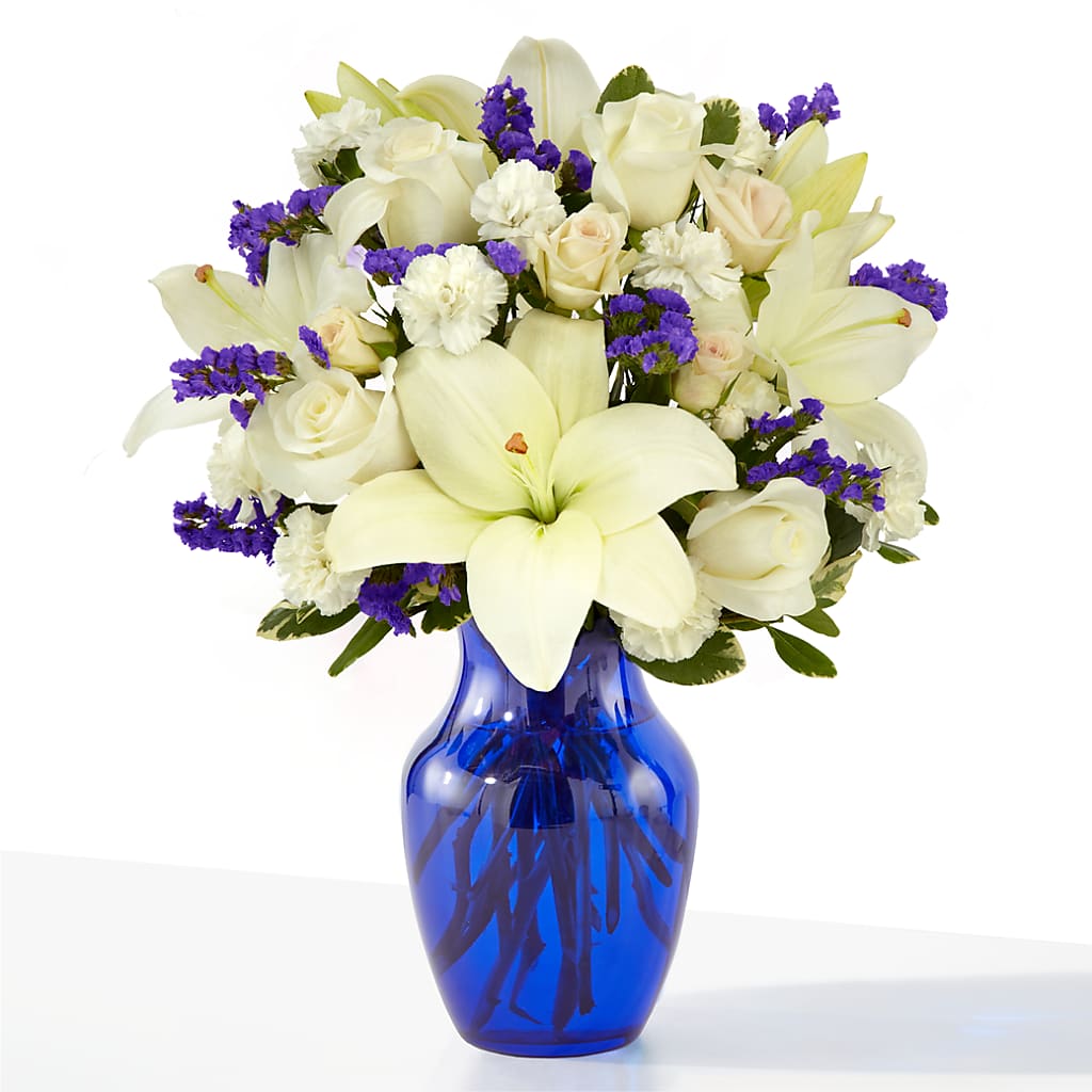 Sapphire Rush Bouquet – Fleuriste East Angus Et Maison Du Cadeau, East Angus PQ