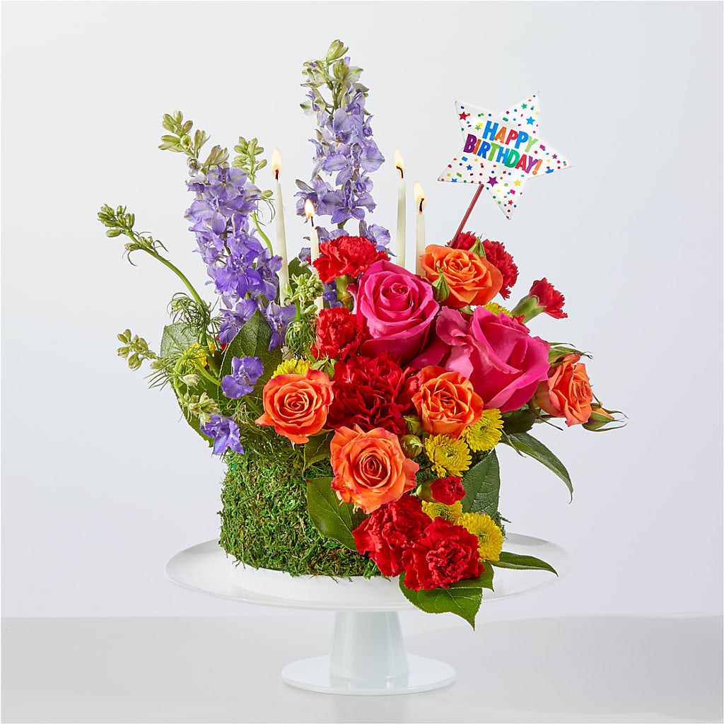 Best Year Yet Floral Cake – Fleuriste East Angus Et Maison Du Cadeau, East Angus PQ