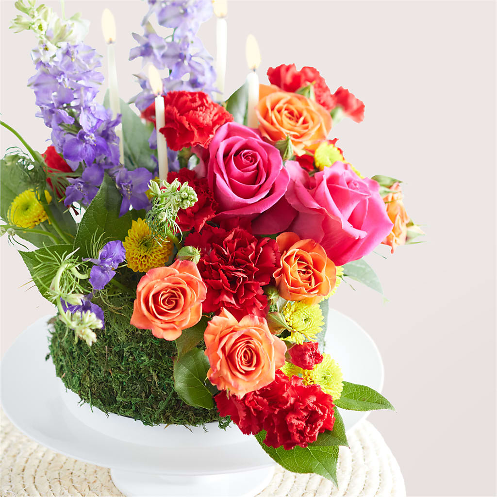 Best Year Yet Floral Cake – Fleuriste East Angus Et Maison Du Cadeau, East Angus PQ