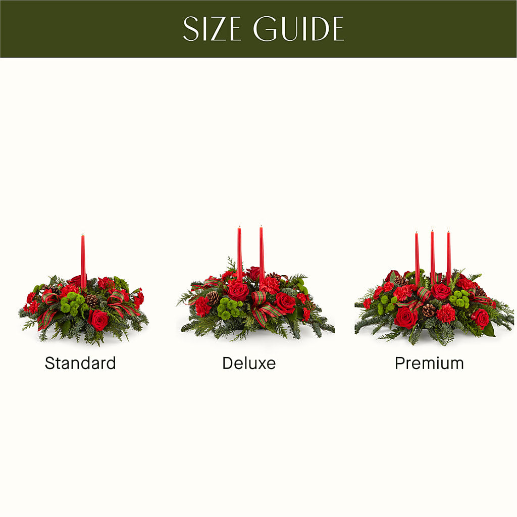 By the Candlelight Centerpiece –  Fleuriste East Angus Et Maison Du Cadeau, East Angus PQ