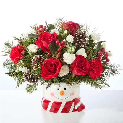 Jolly Snowman Bouquet –  Fleuriste East Angus Et Maison Du Cadeau, East Angus PQ