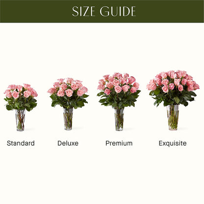 Long Stem Pink Rose Bouquet –  Fleuriste East Angus Et Maison Du Cadeau, East Angus PQ