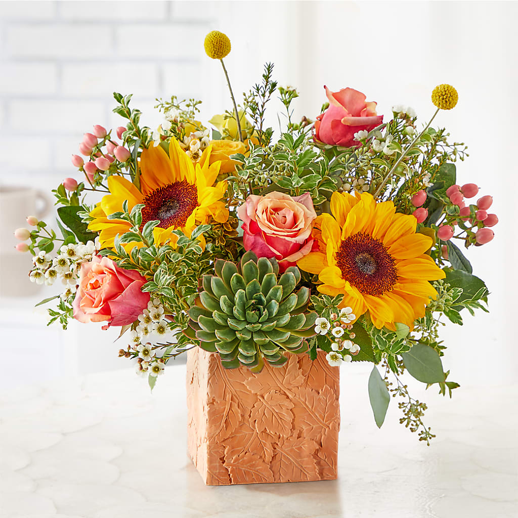 Sunflower Season Bouquet –  Fleuriste East Angus Et Maison Du Cadeau, East Angus PQ