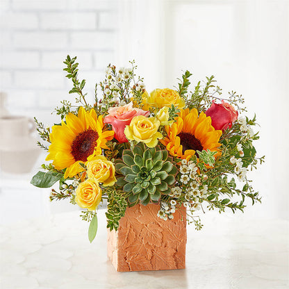 Sunflower Season Bouquet –  Fleuriste East Angus Et Maison Du Cadeau, East Angus PQ