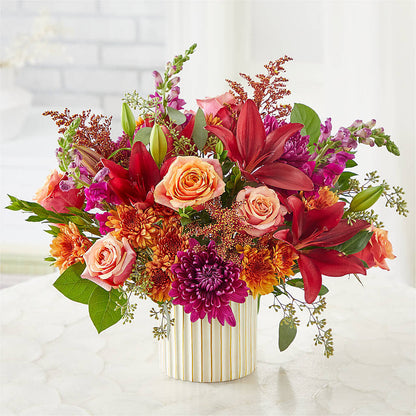 Burgundy Landscape Bouquet –  Fleuriste East Angus Et Maison Du Cadeau, East Angus PQ