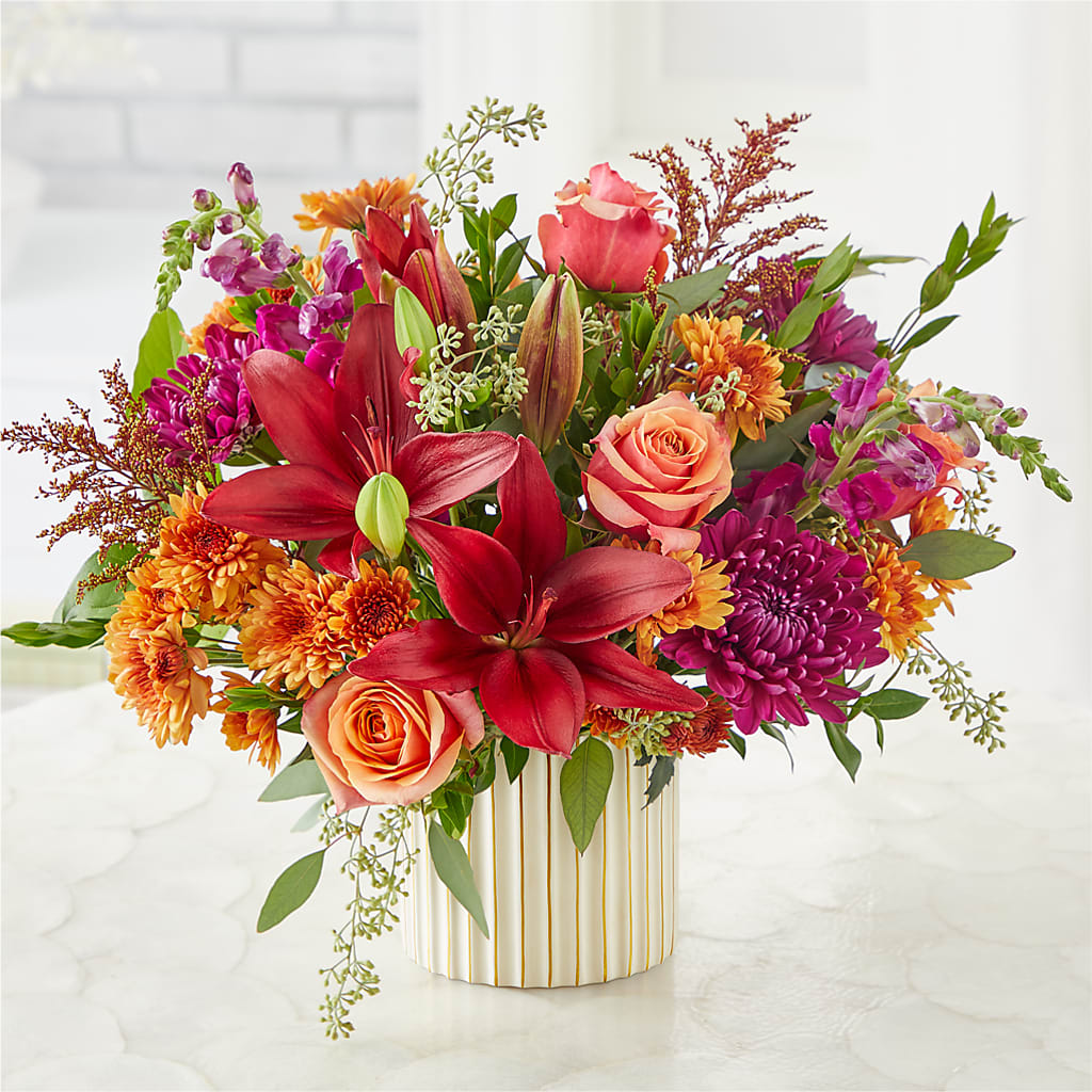 Burgundy Landscape Bouquet –  Fleuriste East Angus Et Maison Du Cadeau, East Angus PQ