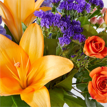 Radiant Citrus Bouquet –  Fleuriste East Angus Et Maison Du Cadeau, East Angus PQ
