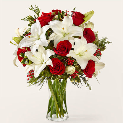 Sparkling Snowflakes Bouquet –  Fleuriste East Angus Et Maison Du Cadeau, East Angus PQ