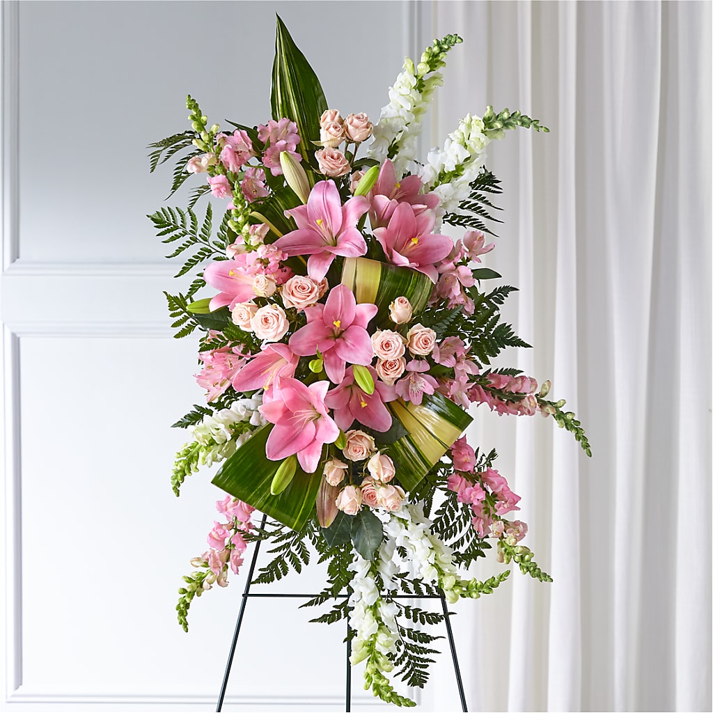 Elegant Embrace Standing Spray –  Fleuriste East Angus Et Maison Du Cadeau, East Angus PQ