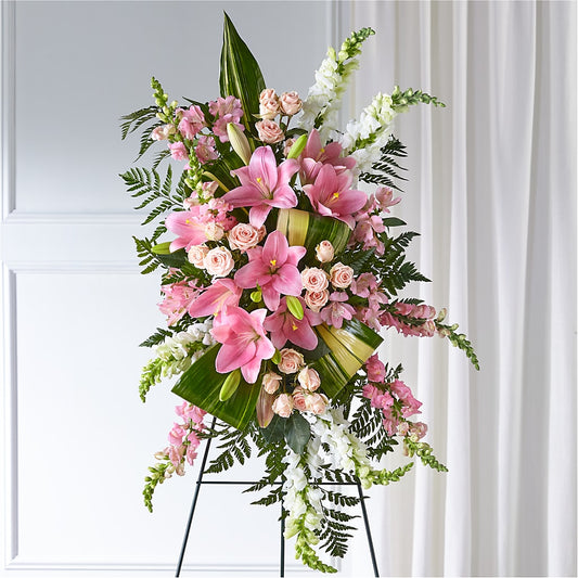 Elegant Embrace Standing Spray –  Fleuriste East Angus Et Maison Du Cadeau, East Angus PQ