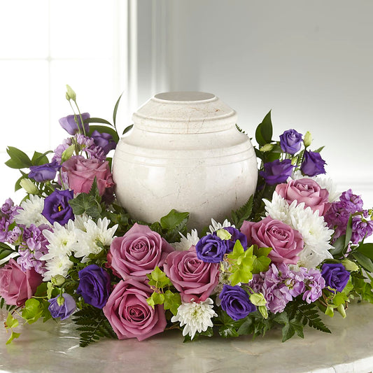 Blooming Sympathy Cremation Adornment –  Fleuriste East Angus Et Maison Du Cadeau, East Angus PQ
