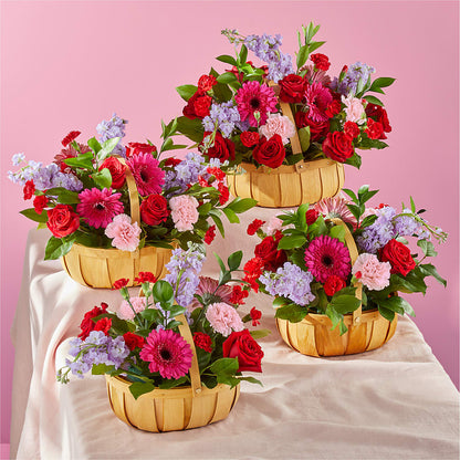 Pink Picnic Basket –  Fleuriste East Angus Et Maison Du Cadeau, East Angus PQ