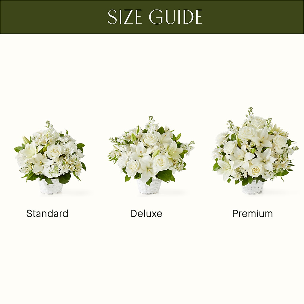 Peaceful Reflections Arrangement –  Fleuriste East Angus Et Maison Du Cadeau, East Angus PQ