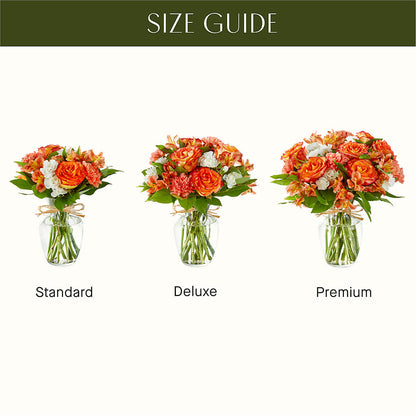 Apricot Glow Bouquet –  Fleuriste East Angus Et Maison Du Cadeau, East Angus PQ