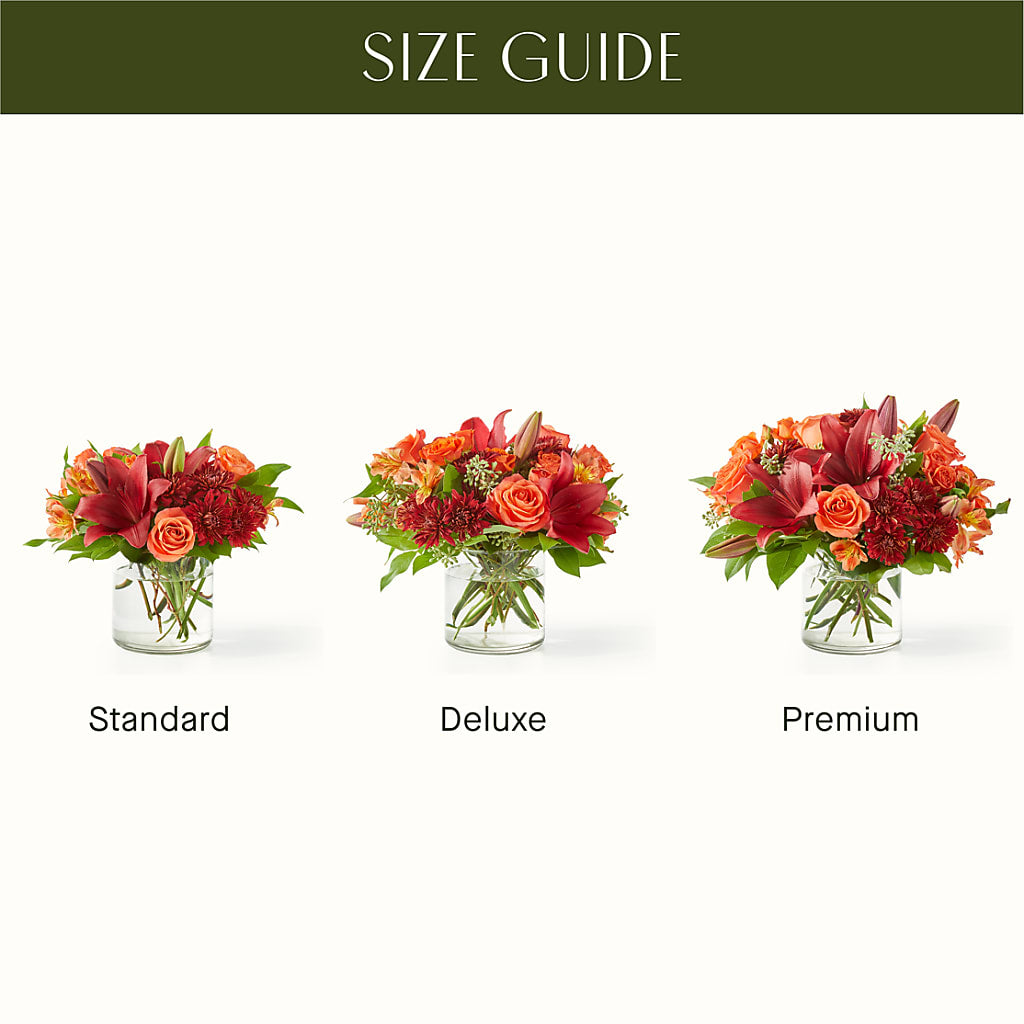 Crimson Leaves Bouquet –  Fleuriste East Angus Et Maison Du Cadeau, East Angus PQ