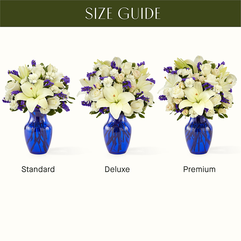 Sapphire Rush Bouquet –  Fleuriste East Angus Et Maison Du Cadeau, East Angus PQ
