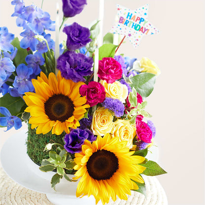 Star of the Day Floral Cake –  Fleuriste East Angus Et Maison Du Cadeau, East Angus PQ