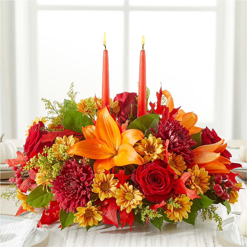 Autumn's Embrace Centerpiece –  Fleuriste East Angus Et Maison Du Cadeau, East Angus PQ