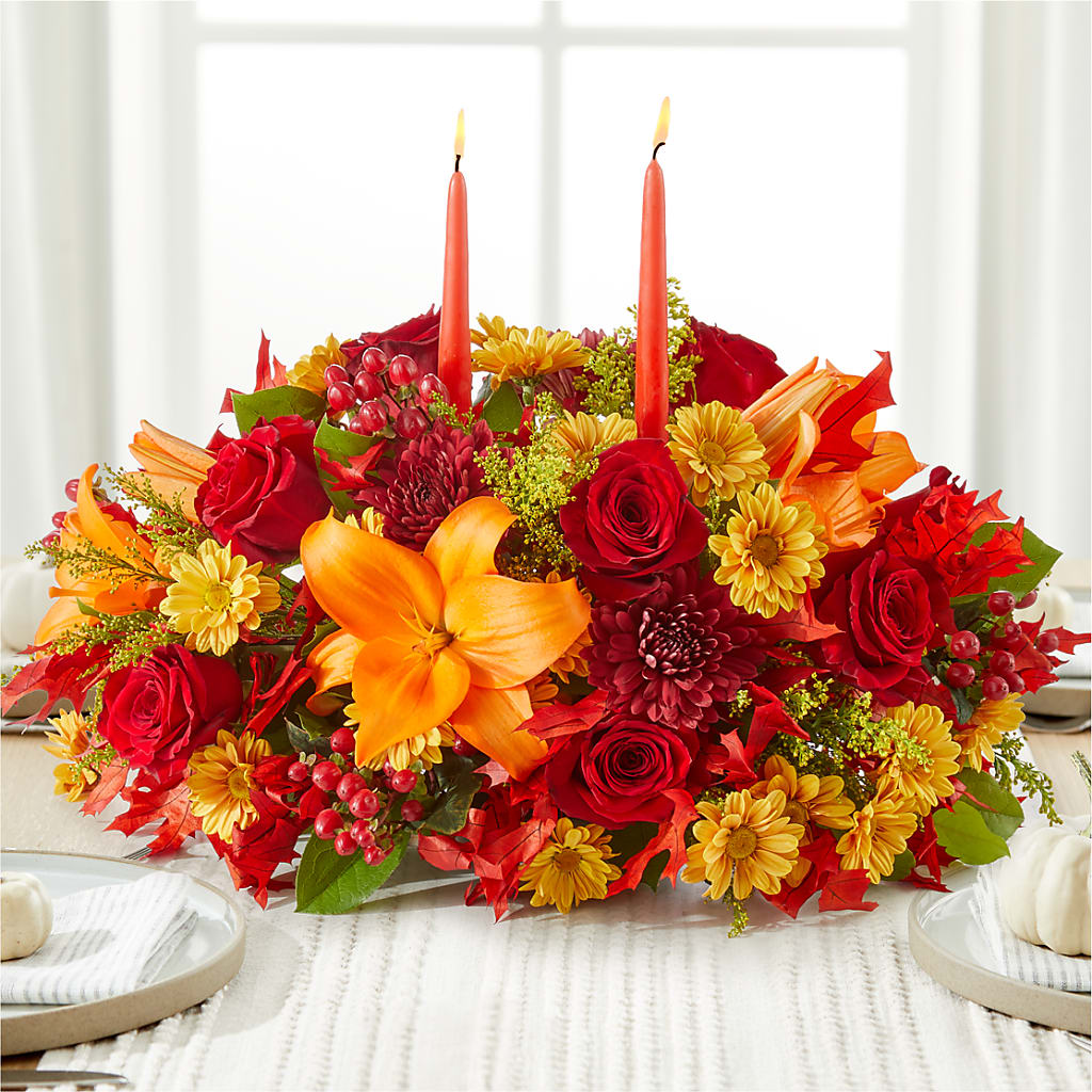 Autumn's Embrace Centerpiece –  Fleuriste East Angus Et Maison Du Cadeau, East Angus PQ