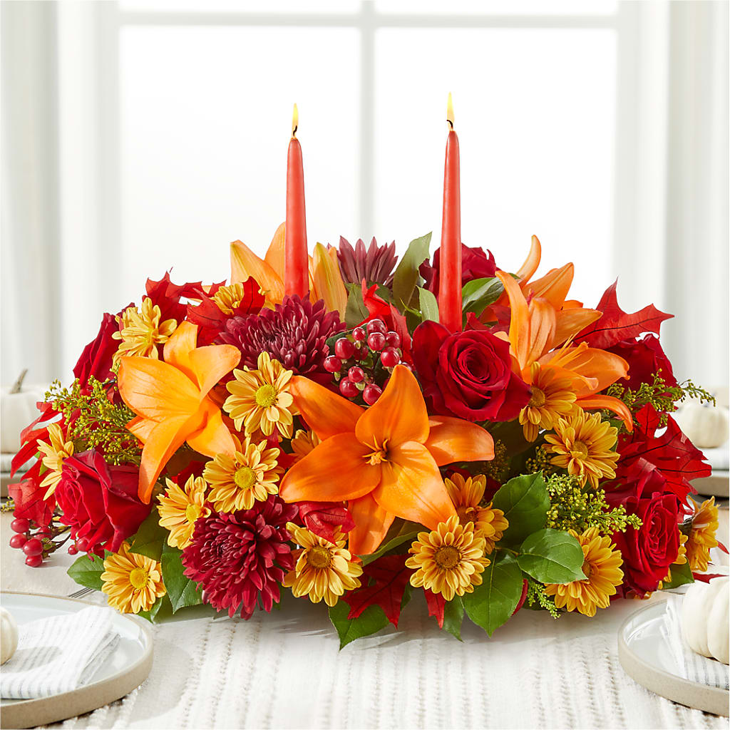Autumn's Embrace Centerpiece –  Fleuriste East Angus Et Maison Du Cadeau, East Angus PQ