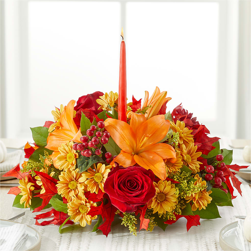 Autumn's Embrace Centerpiece –  Fleuriste East Angus Et Maison Du Cadeau, East Angus PQ