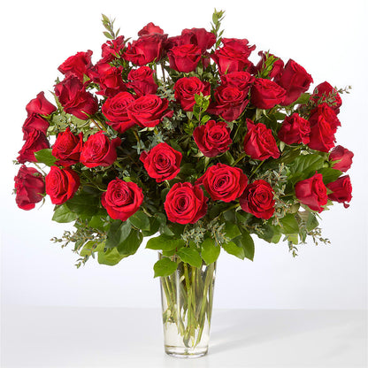 Forever Yours Fifty Stem Red Rose Bouquet –  Fleuriste East Angus Et Maison Du Cadeau, East Angus PQ
